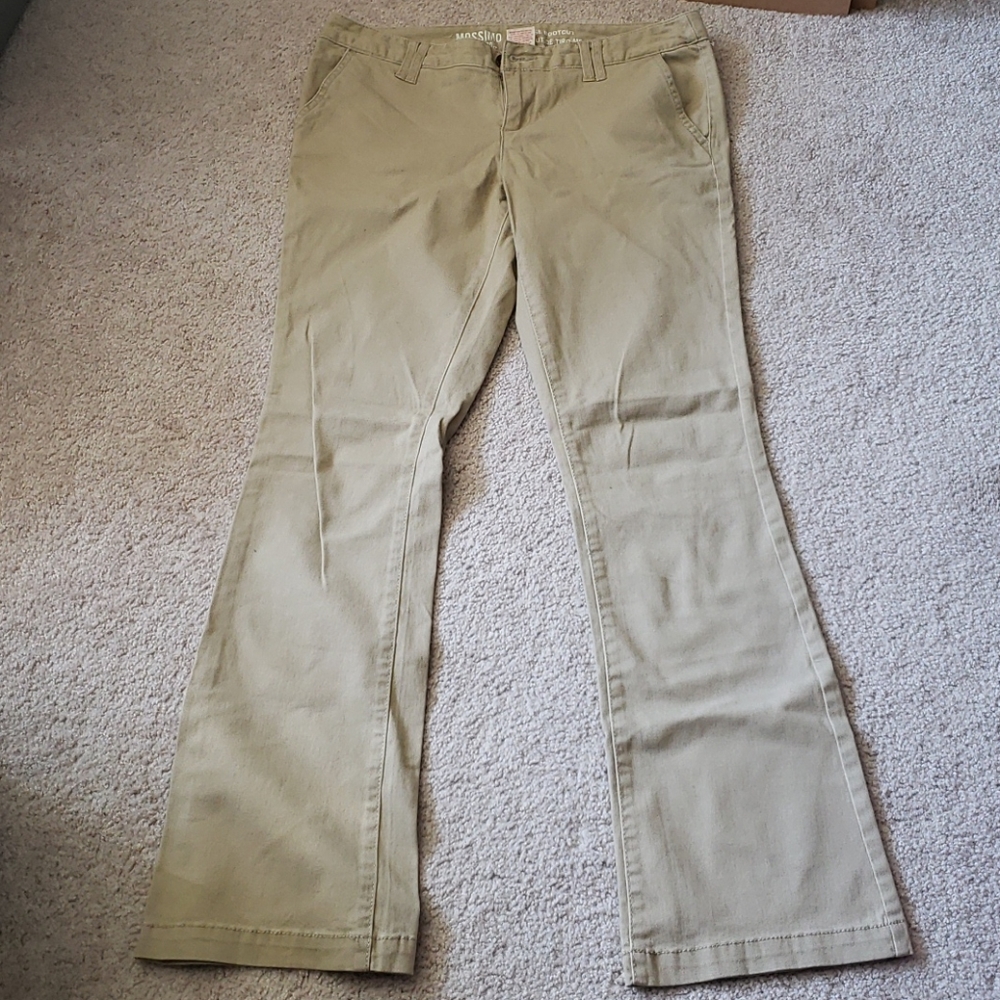 Mossimo 6 khaki bootcut